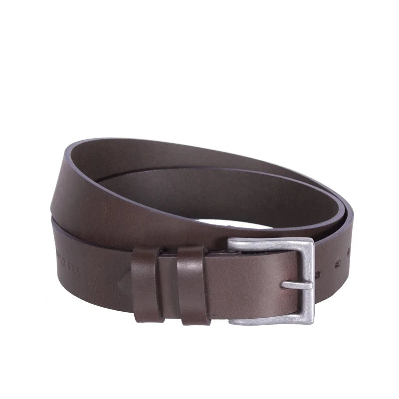 Ceinture Cuir Chesterfield Brandon Marron