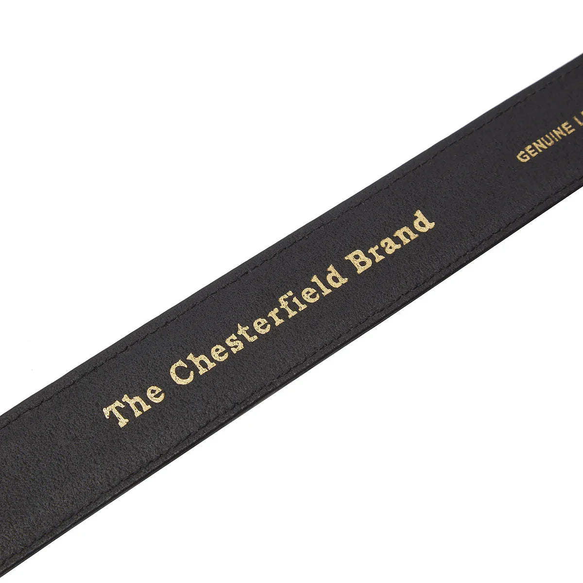 Ceinture Cuir Chesterfield Elliot Noir