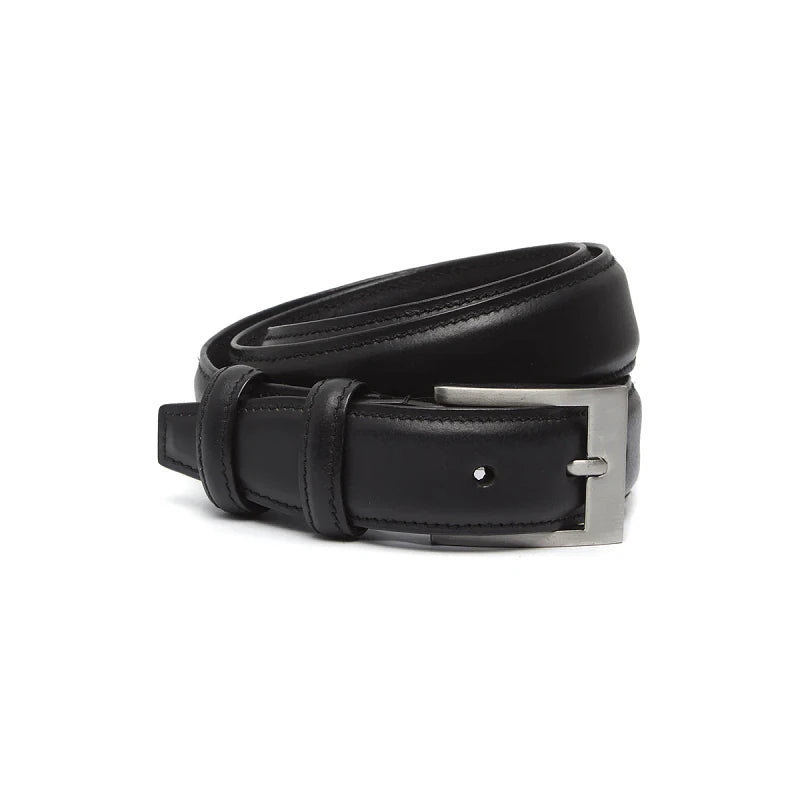 Ceinture Cuir Chesterfield Elliot Noir