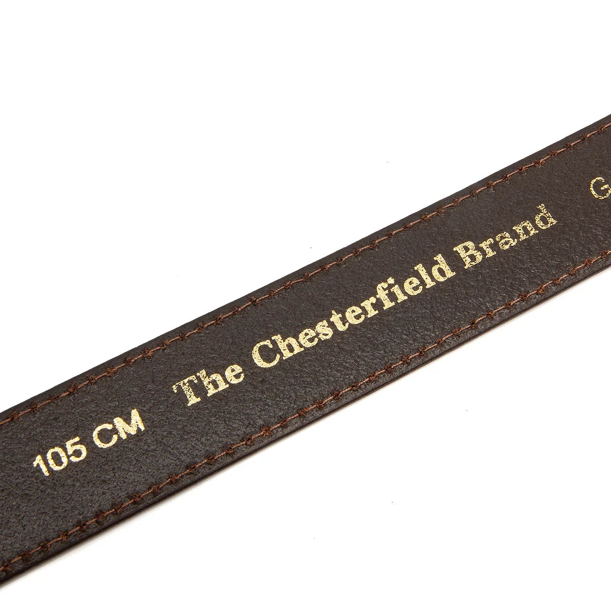 Ceinture Cuir Chesterfield Tanaro Marron