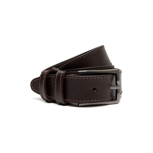 Ceinture Cuir Chesterfield Tanaro Marron
