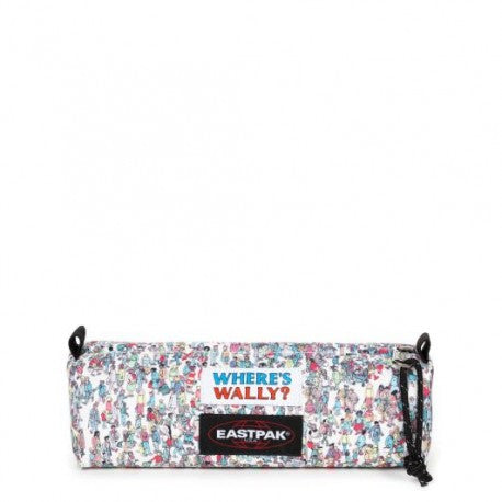 Trousse Eastpak Benchmark Wally Pattern White