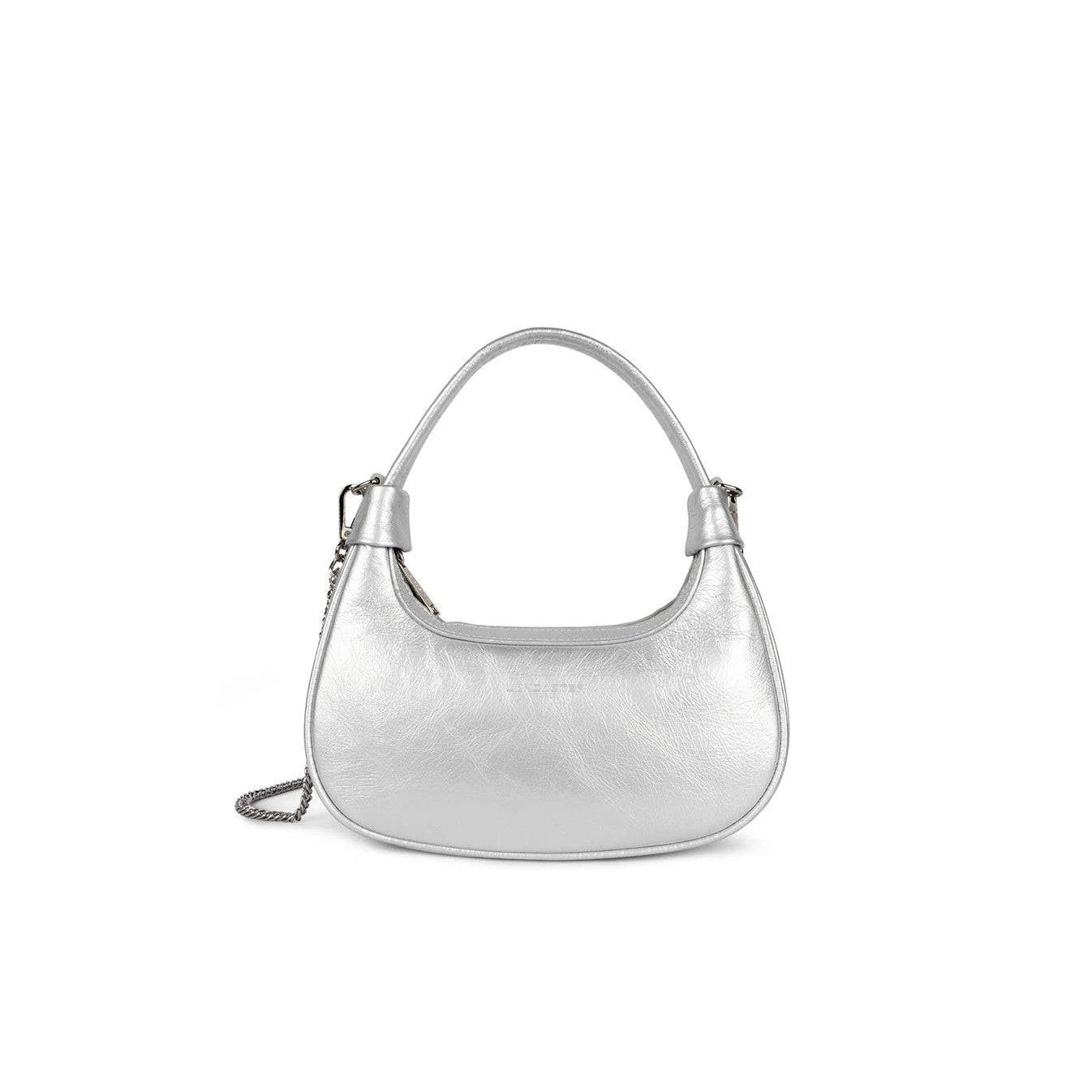 Mini Sac Hobo Aura Blanc Nacré – Lancaster Paris