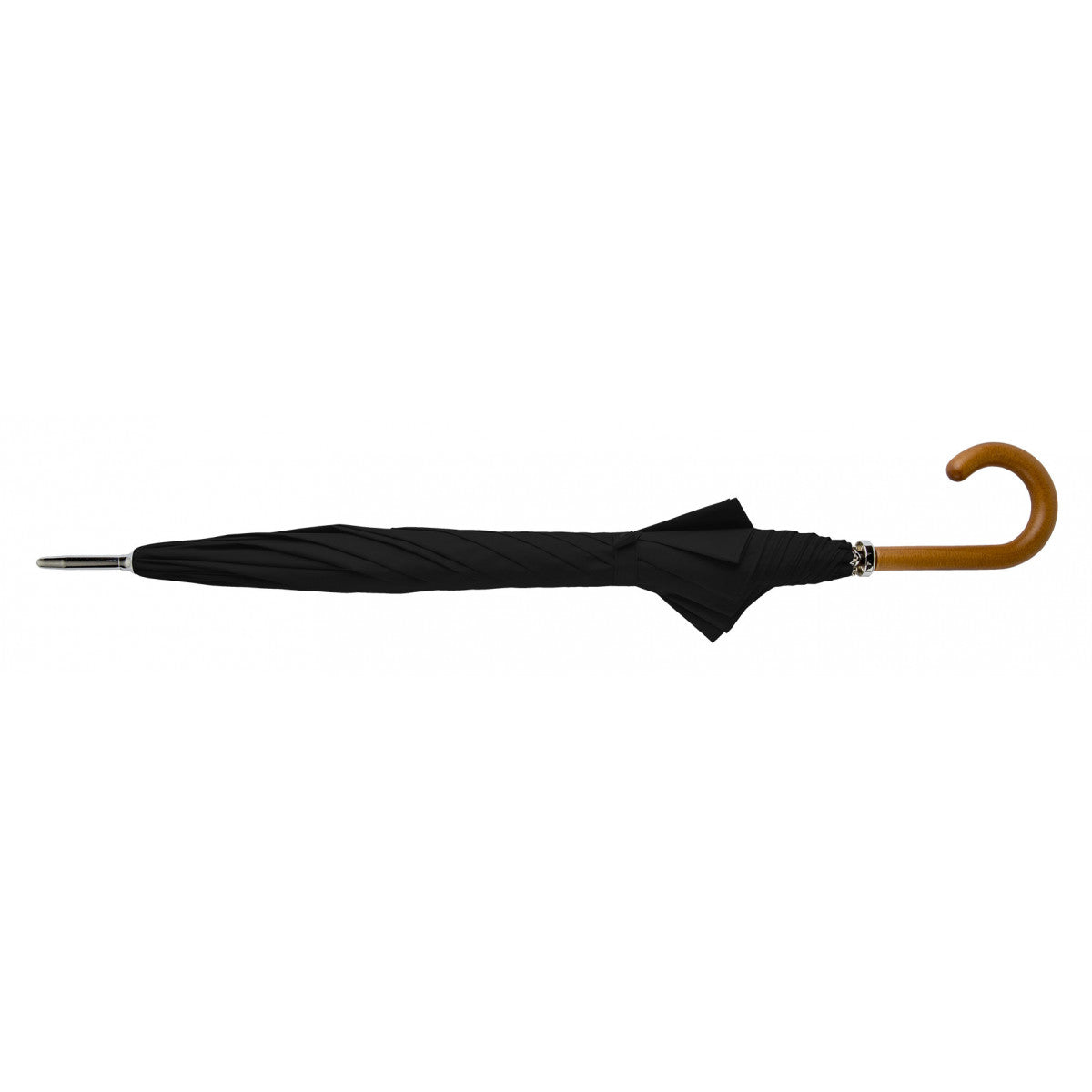 Parapluie de Golf Piganiol Mini Caddy Courbe Bois Noir