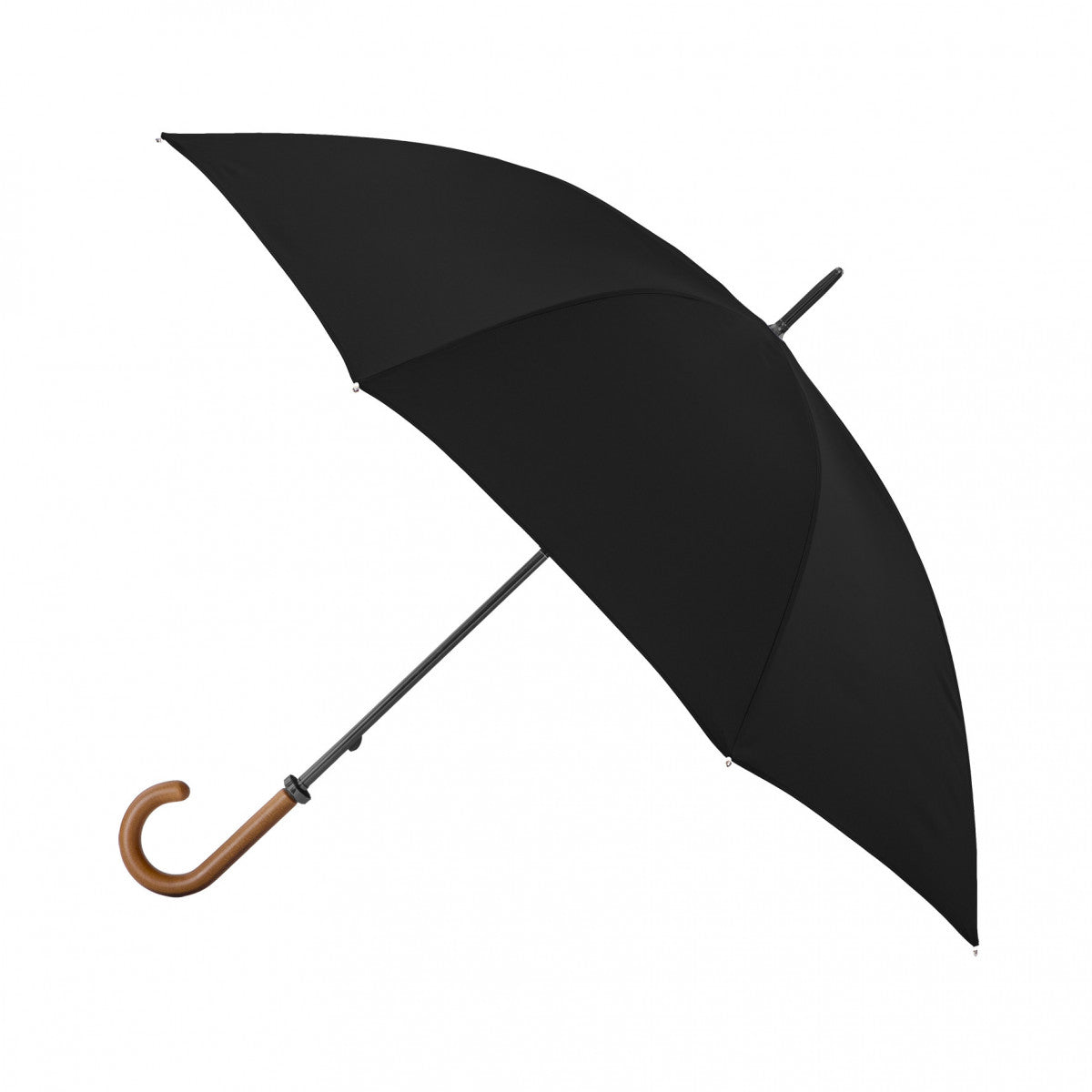 Parapluie de Golf Piganiol Mini Caddy Courbe Bois Noir
