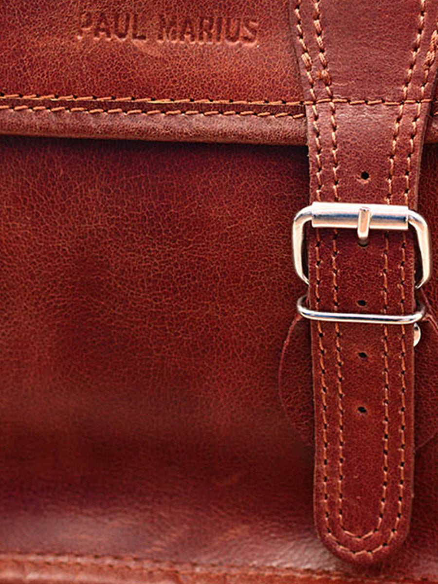 Sacoche Paul Marius La Sacoche S Cuir de Buffle Vintage Naturel