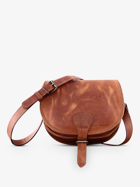 Le Bohémien Naturel sac bandoulière cuir Paul Marius
