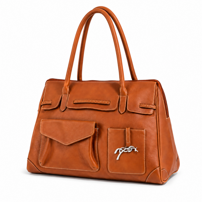 Sac porte épaule maelys GM cognac Pénélope