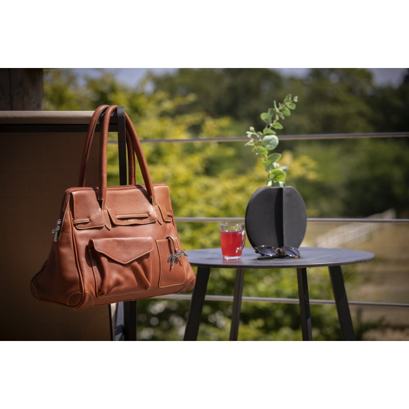 Sac porte épaule maelys GM cognac Pénélope